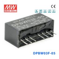 DPBW03F-05 3W 9~36V 转 ±5V 0.6A 稳压双路输出DC-DC模块电源