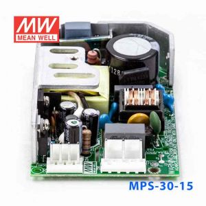 MPS-30-15 30W 15V2A 单路输出微漏电医用无外壳明纬开关电源