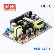 PSD-45A-5  45W  9.2~18V  输入 5V 6A  单路输出PCB板明纬DC-DC变换电源
