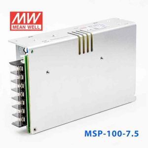 MSP-100-7.5  100W  7.5V 13.5A  单路输出带功率因素校正高可靠医疗型明纬开关电源