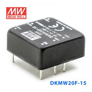 DKMW20F-15 20W 9~36V 转 ±15V 0.66A 非稳压双路输出DC-DC模块电源