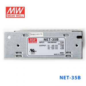 NET-35B  35W +5V 4A +12V 1.5A -12V 0.5A  三路输出明纬开关电源(NE系列)