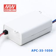 APC-35-1050 35W 11-33V     1050mA 明纬牌恒流输出防水塑壳LED照明电源  