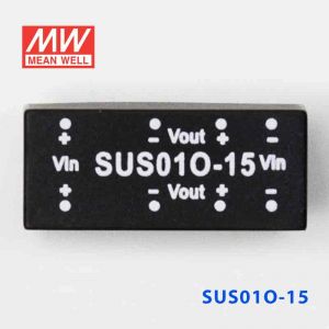 SUS01O-15  1W  48V-15V  非稳压单组输出明纬DC-DC转换模块电源