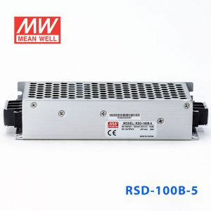 RSD-100B-5 100W 14.4~33.6V输入 5V20A 输出铁道专用明纬DC-DC转换电源 