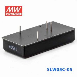 SLW05C-05  5W  36~72V  输入  5V  稳压单路输出明纬DC-DC转换模块电源