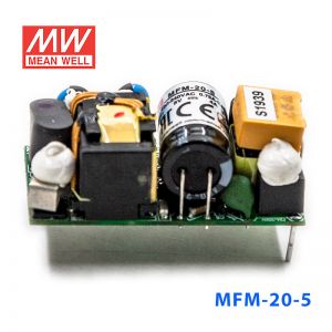 MFM-20-5台湾明纬20W 80~264V输入5V4A输出PCB裸板医疗开关电源