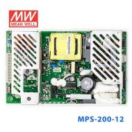 MPS-200-12 200W 12V16.7A 输出微漏电带PFC医用无外壳明纬开关电源