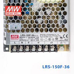 LRS-150F-36 154.8W 36V4.3A输出 (全电压输入型)明纬超薄高性能开关电源