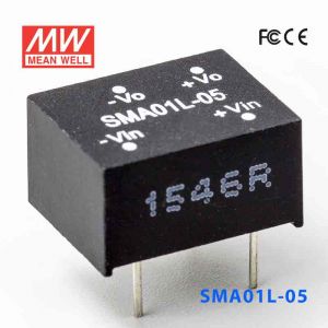 SMA01L-05  1W  5V-5V  非稳压单路输出明纬DC-DC转换模块电源