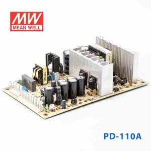 PD-110A  110W +5V 5A +12V 6.5A  双路输出无外壳PCB板型明纬开关电源