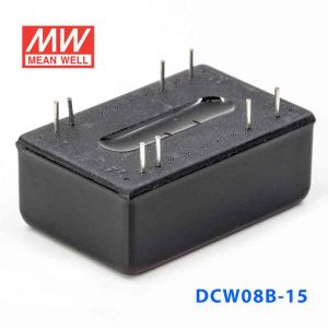 DCW08B-15  8W  18~36V  输入  ±15V  稳压双路输出明纬DC-DC转换模块电源