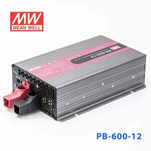 PB-600-12  600W  14.4V 40A  带PFC明纬2/3/8段式智能铅酸电池充电器