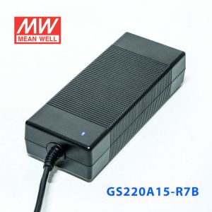 GS220A15-R7B 220W 15V13.4A 输出绿色能源明纬电源适配器(三线插口)