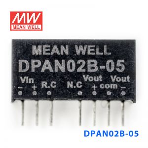 DPAN02B-05 2W 18~36V 转 ±5V 0.2A非稳压双路输出DC-DC模块电源