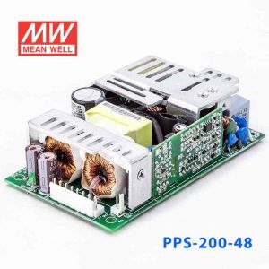 PPS-200-48  200W  48V 4.167A  单路输出带PFC功能无外壳PCB板明纬开关电源