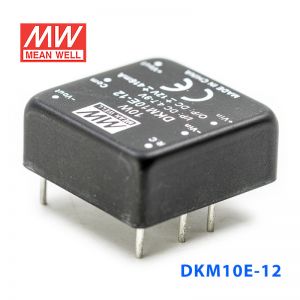 DKM10E-12 10W 4.7~9V 转 ±12V 416mA 非稳压双路输出DC-DC模块电源