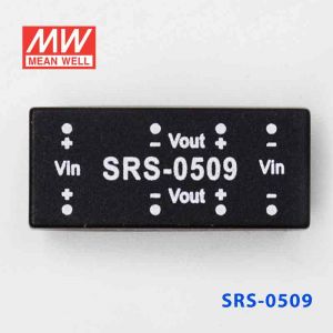 SRS-0509  0.5W  5V-9V  稳压单组输出明纬DC-DC转换模块电源