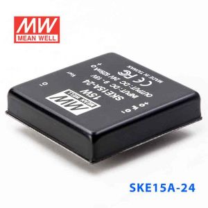 SKE15A-24  15W  9~18V  输入  24V  单路输出明纬DC-DC转换模块电源