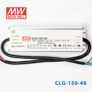 CLG-150-48  150W  48V 3.2A 恒压+恒流PFC高效铝壳IP67防水LED电源(引线接线) 