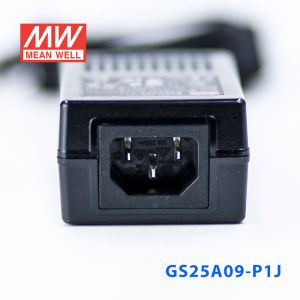 GS25A09-P1J 25W 9V2.77A 输出绿色能源明纬电源适配器(三线插口)