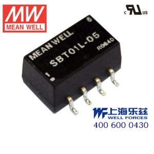 SBT01M-05  1W  12V-5V  非稳压单组输出明纬DC-DC转换模块电源