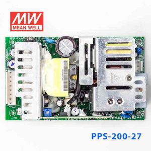 PPS-200-27  200W  27V 7.4A  单路输出带PFC功能无外壳PCB板明纬开关电源