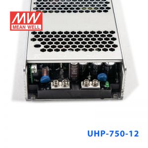 UHP-750-12  720W 12V 60A 明纬PFC高性能超薄电源