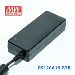 GS120A15-R7B 120W 15V7A 输出绿色能源明纬电源适配器(三线插口)