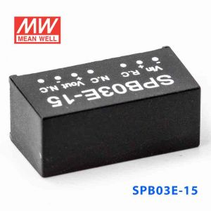 SPB03E-15  3W  4.5~9V  输入 15V  稳压单路输出明纬DC-DC转换模块电源