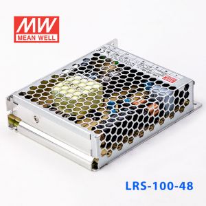 LRS-100-48 110.4W 48V2.3A单路输出超薄型低空载损耗明纬开关电源