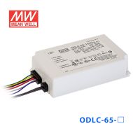 ODLC-65-1750台湾明纬63W 180~295V输入1750mA输出二合一调光电源