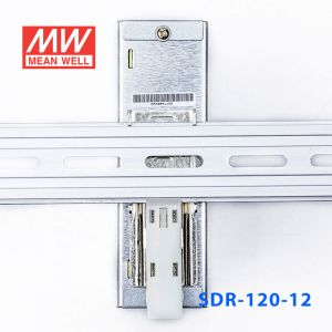 SDR-120-12 120W 12V10A 高效率高功率因素单路输出DIN导轨安装明纬开关电源