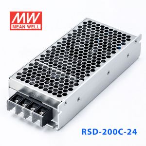 RSD-200C-24  200W  28.8~67.2V  输入 24V 8.4A  输出铁道专用明纬DC-DC转换电源 