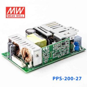 PPS-200-27  200W  27V 7.4A  单路输出带PFC功能无外壳PCB板明纬开关电源