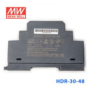 HDR-30-48  30W 48V 0.75A  单路输出明纬超薄型导轨安装电源