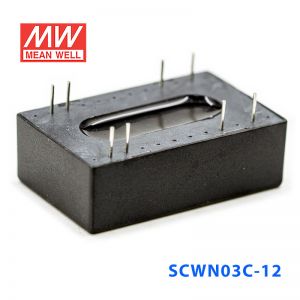 SCWN03C-12 3W 36～72V 转 12V 0.25A 非稳压单路输出DC-DC模块电源