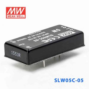 SLW05C-05  5W  36~72V  输入  5V  稳压单路输出明纬DC-DC转换模块电源