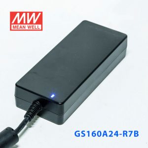 GS160A24-R7B 160W 24V6.67A 输出绿色能源明纬电源适配器(三线插口)