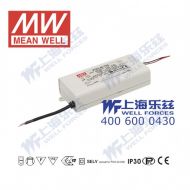 PCD-40-1400B  40W  17~29V 输出 1400mA 防水塑壳PFC可控硅调光明纬LED恒流电源