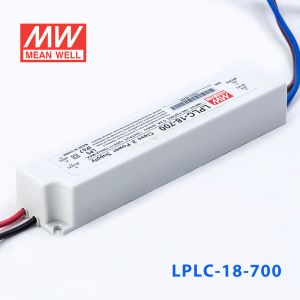 LPLC-18-700   18W   110V输入700mA恒流输出明纬牌IP67防水塑壳LED电源 