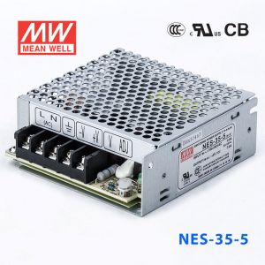 NES-35-5 35W 5V7A 单路输出CCC认证明纬开关电源(NE系列) 