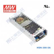 HSN-300-5A 250W 5V50A输出超薄明纬显示屏专用电源(90~132V电压输入)