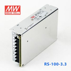 RS-100-3.3 100W 3.3V20A 单路输出明纬电源(G3系列-高性能内置有外壳)