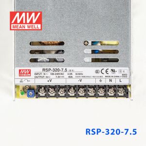 RSP-320-7.5 320W 7.5V40A 单路输出带功率因素校正超薄型明纬开关电源