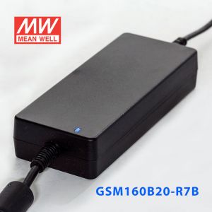 GSM160B20-R7B 160W 20V8.0A输出明纬高能效医疗型外置桌面型电源适配器