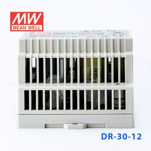 DR-30-12 24W 12V2A 单路输出Class II DIN导轨安装明纬开关电源