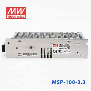 MSP-100-3.3 100W  3.3V 20A  单路输出带功率因素校正高可靠医疗型明纬开关电源