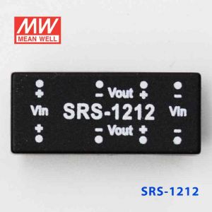 SRS-1212  0.5W  12V-12V  稳压单组输出明纬DC-DC转换模块电源