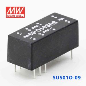 SUS01O-09  1W  48V-9V  非稳压单组输出明纬DC-DC转换模块电源